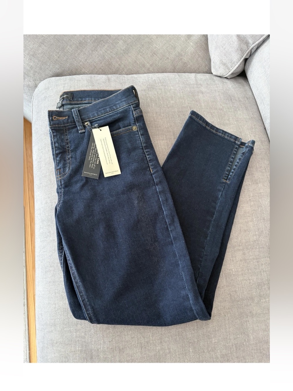 Banana Republic Mid-Rise Slim Jean Dark Blue 26/2 Petite